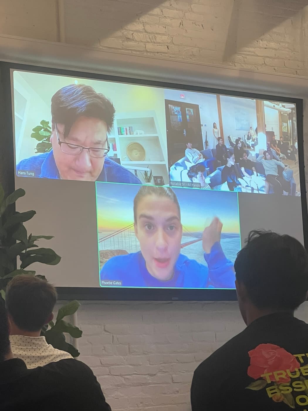 A video call talk with Phoebe Gates at Notable Capital